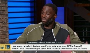 半岛体育官网-追梦：我只有一个DPOY 应属于我的几个奖杯正被放在别人的柜子里