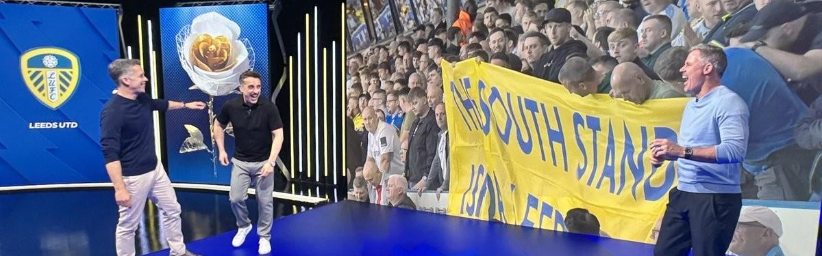 以为没在直播，内维尔节目称利兹球迷是他最不想靠近的一群人